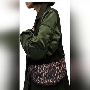 Allsaints Anita Half Moon Crossbody Bag